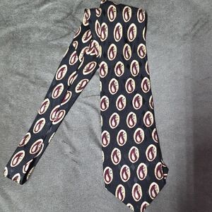 Silk Nordstrom Black Cream Patterned Paisley Tie Ferrell Reed